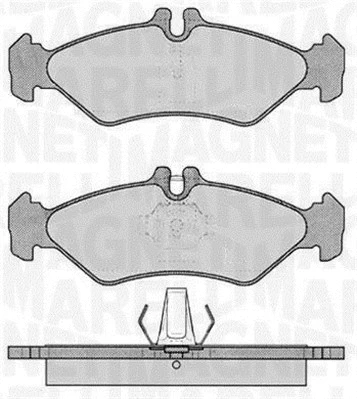 Brake Pad Set, disc brake (363916060322)