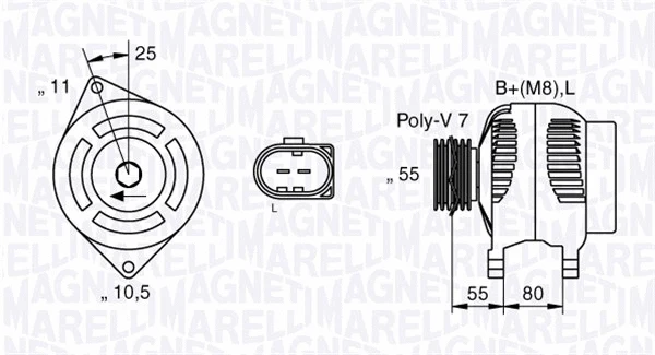 Alternator (063533250530)