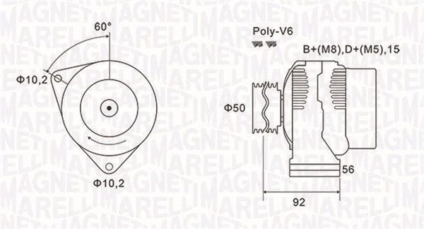 Alternator (063731491010)
