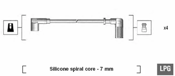 Ignition Cable Kit (941095680607)