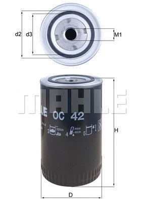 Oil Filter (154070025870)