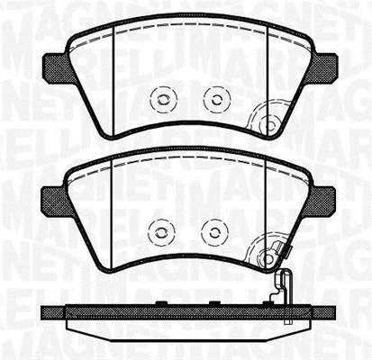 Brake Pad Set, disc brake (363916060241)