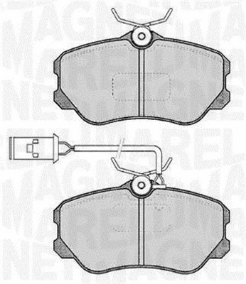 Brake Pad Set, disc brake (363916060226)