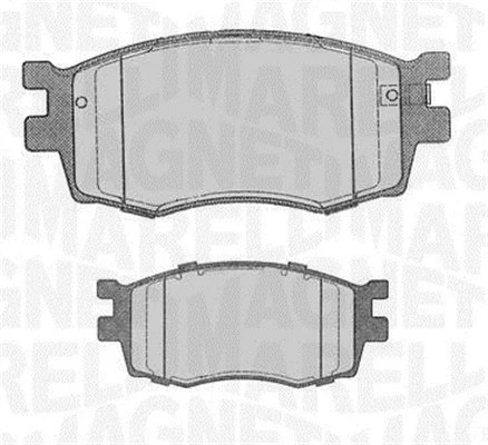 Brake Pad Set, disc brake (363916060698)