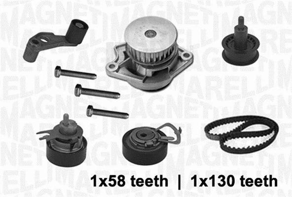 Water Pump & Timing Belt Kit (341403680001)