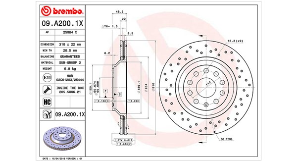 Brake Disc (360406140002)