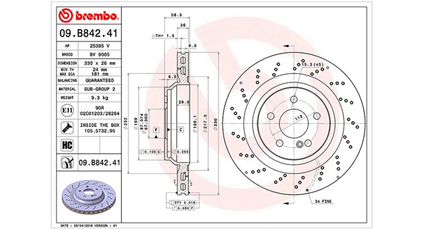 Brake Disc (360406118401)