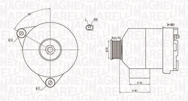 Alternator (063731872010)
