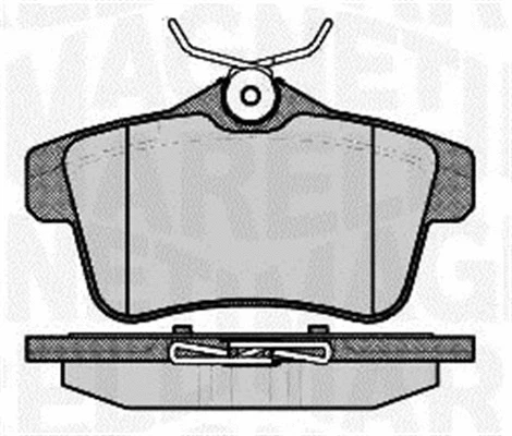 Brake Pad Set, disc brake (363916060754)