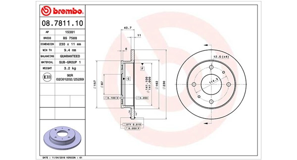 Brake Disc (360406026900)