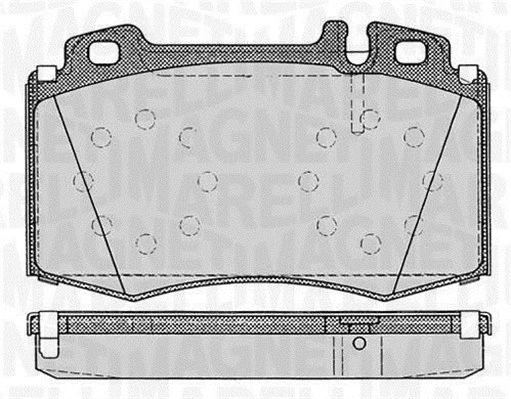 Brake Pad Set, disc brake (363916060320)