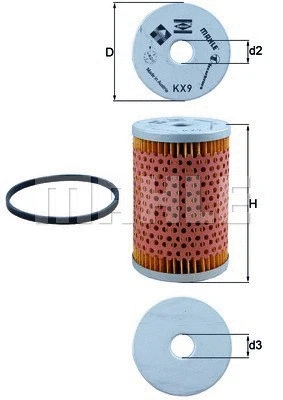 Fuel Filter (154081103480)