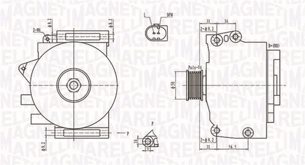 Alternator (063731701010)