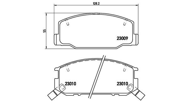 Brake Pad Set, disc brake (363700483031)