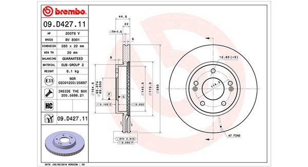Brake Disc (360406165001)