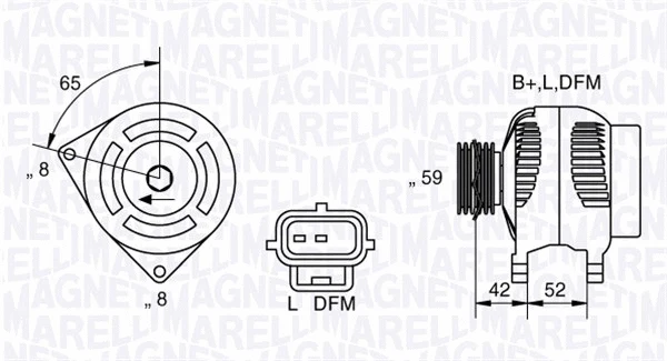 Alternator (063341758010)