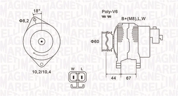 Alternator (063731526010)