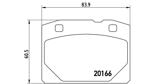 Brake Pad Set, disc brake (363700441001)