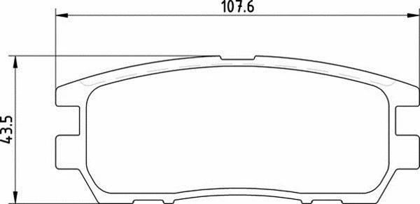 Brake Pad Set, disc brake (363700203019)
