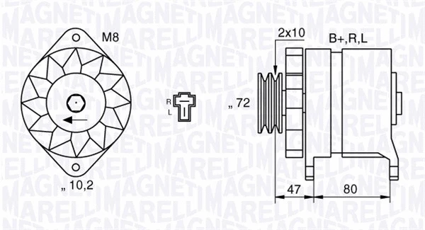 Alternator (063532621010)