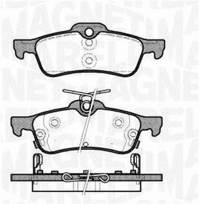 Brake Pad Set, disc brake (363916060798)