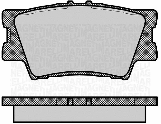 Brake Pad Set, disc brake (363916060633)