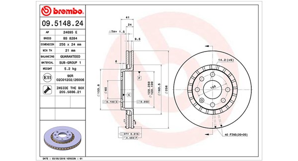 Brake Disc (360406037500)