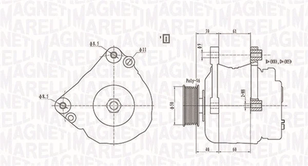 Alternator (063738290010)