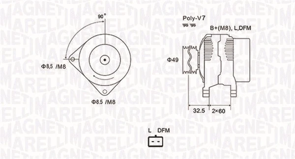 Alternator (063731814010)