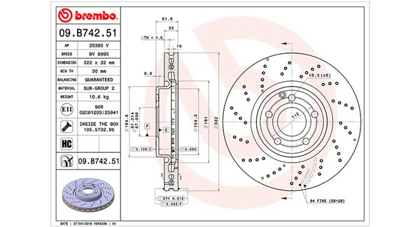 Brake Disc (360406114601)