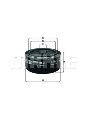Oil Filter (154081090430)