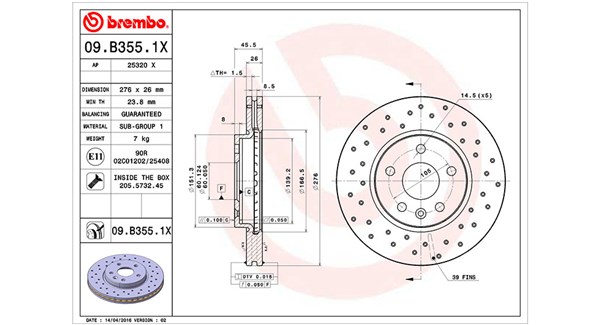 Brake Disc (360406108002)