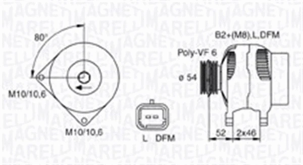 Alternator (063730027010)