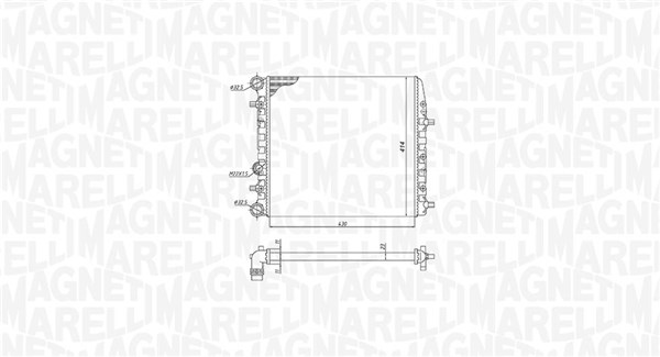 Radiator, engine cooling