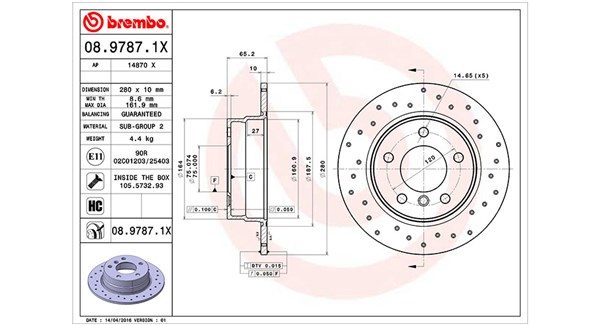 Brake Disc (360406004802)