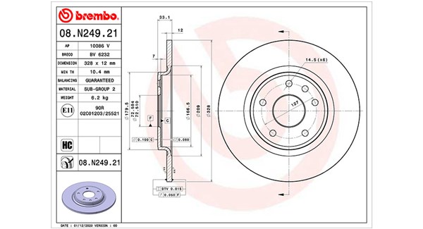 Brake Disc (360406172301)