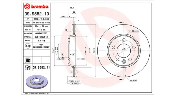 Brake Disc (360406009500)