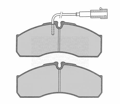 Brake Pad Set, disc brake (363916060479)
