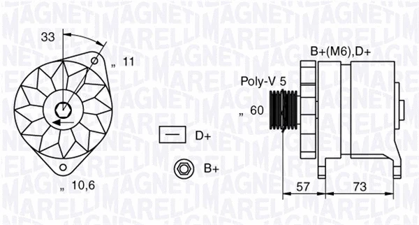 Alternator (063321156010)