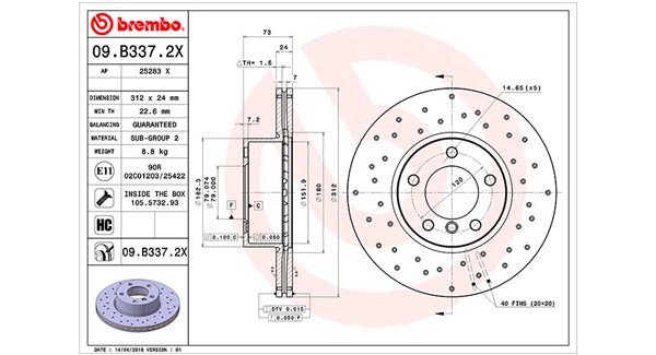 Brake Disc (360406110502)