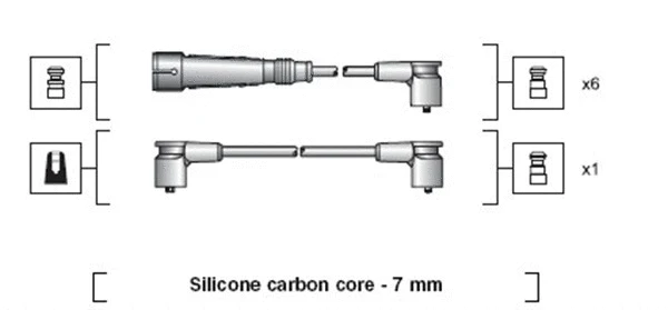 Ignition Cable Kit (941318111034)