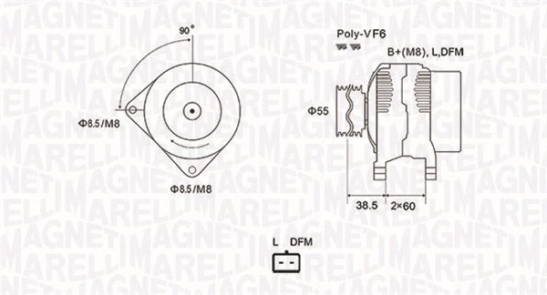 Alternator (063731933010)