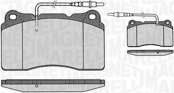 Brake Pad Set, disc brake (363916060500)