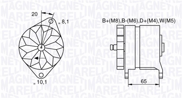 Alternator (063534681400)