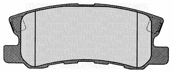 Brake Pad Set, disc brake (363916060445)
