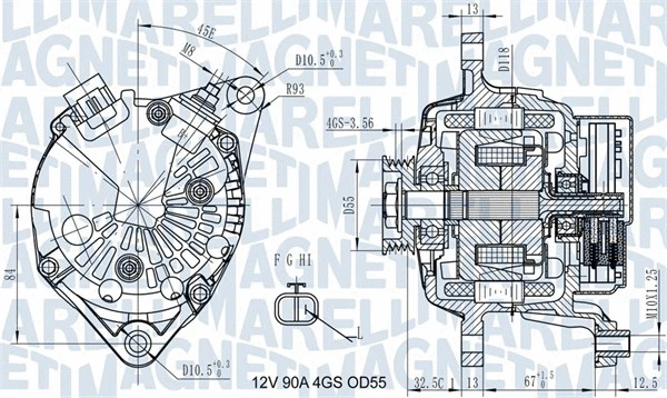 Alternator (063731725010)
