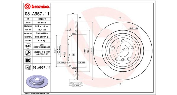 Brake Disc (360406120001)