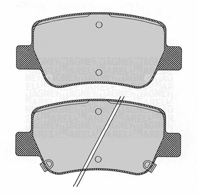 Brake Pad Set, disc brake (363916060686)