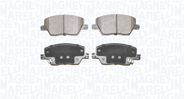 Brake Pad Set, disc brake (363916060883)