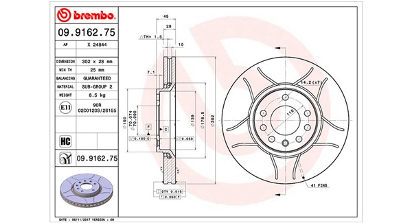 Brake Disc (360406008205)